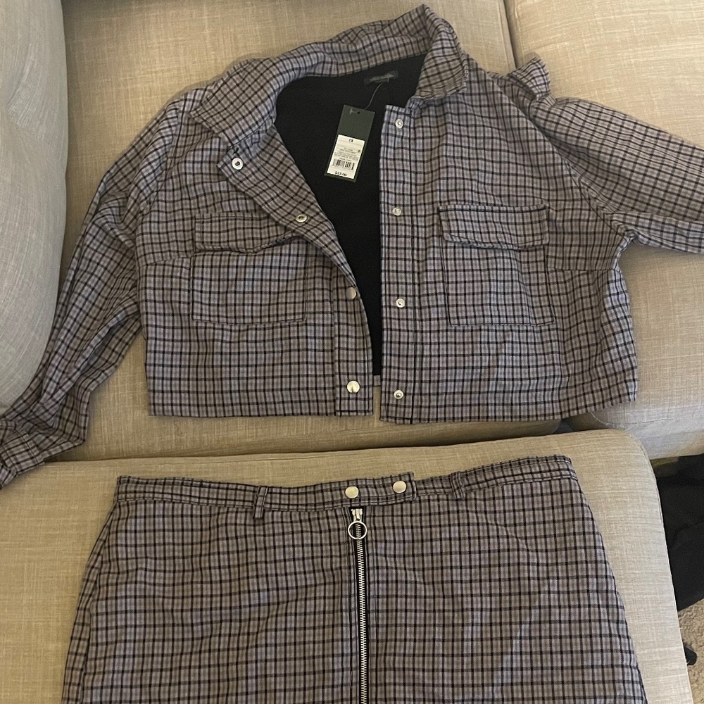 2 piece plus size set